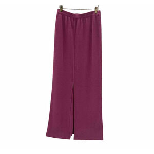 Double D Ranch Front Slit Maxi Skirt Womens Medium Pink‎